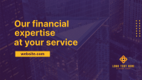 Financial Service Building Facebook Event Cover