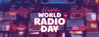 Celebrate World Radio Day Facebook Cover