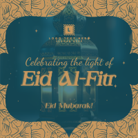 Eid Al Fitr Lantern Instagram Post Design