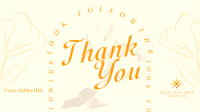 Fun Simple Thank You Followers Animation