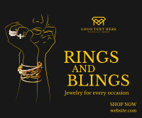 Rings and Blings Facebook Post