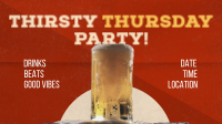 Thirsty Thursday Party Animation