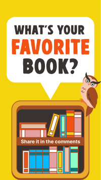 Q&A Favorite Book Instagram Story