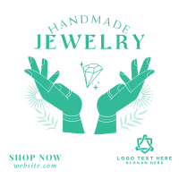 Customized Jewelry Instagram Post Design