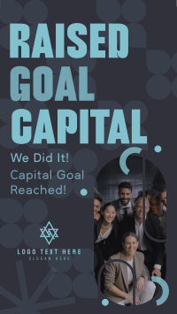 Corporate Capital Goal Achieved Facebook Story