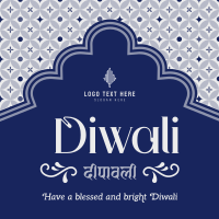 Blessed Bright Diwali Linkedin Post