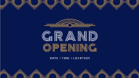 Art Deco Grand Opening Facebook Event Cover