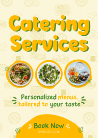 Quirky Catering Services Flyer