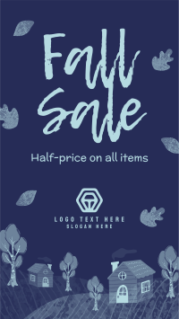 Autumn Leaves Sale Facebook Story