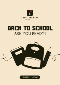 Back to School Vector Flyer