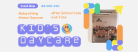 Kid's Daycare Services Facebook Cover Design