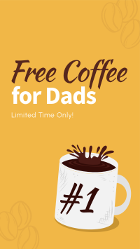 Father's Day Coffee Instagram Reel Image Preview