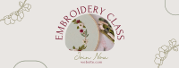 Embroidery Class Facebook Cover