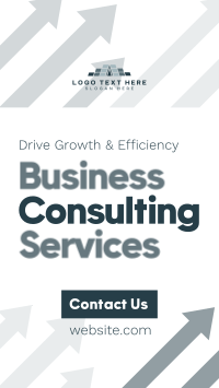 Generic Business Consulting Snapchat Design