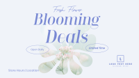 Fresh Flower Deals Animation