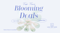Fresh Flower Deals Animation