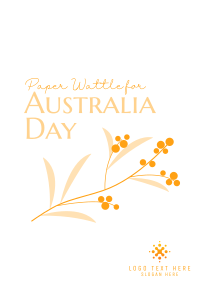 Golden Wattle  for Aussie Day Pinterest Pin