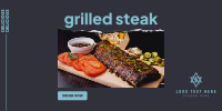 Grilled Steak Twitter Post