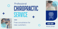 Chiropractic Service Twitter Post