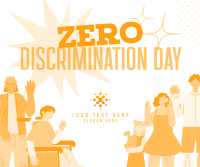 Zero Discrimination Advocacy Facebook Post