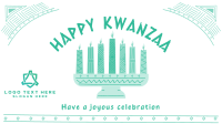 Kwanzaa Candles Facebook Event Cover