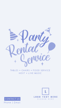 Cute Party Facebook Story
