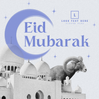 Eid Mubarak Tradition Instagram Post Design