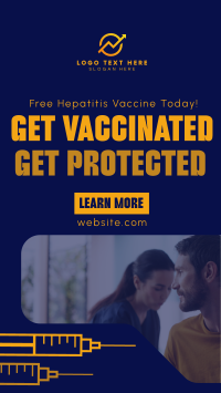 Simple Hepatitis Vaccine Awareness Instagram Story