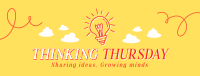 Thinking Thursday Ideas Facebook Cover Image Preview