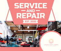 Auto Repair Service Facebook Post