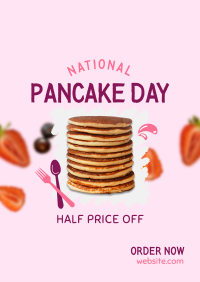 Berry Pancake Day Poster