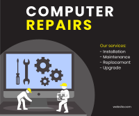 PC Repair Services Facebook Post