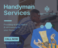 Handyman Services Facebook Post