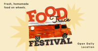 Food Truck  Festival Facebook Ad