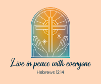 Peace Bible Verse Facebook Post