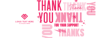 Playful Thank You Facebook Cover Design