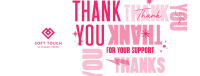 Playful Thank You Facebook Cover Image Preview