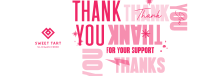 Playful Thank You Facebook Cover Image Preview