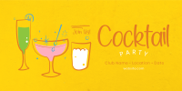 Cocktails Twitter Post