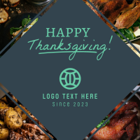 Happy Thanksgiving Instagram Post Design