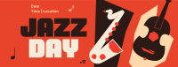 Jazz Instrumental Day Facebook Cover