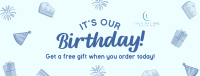 Business Birthday Promo Facebook Cover