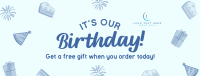 Business Birthday Promo Facebook Cover