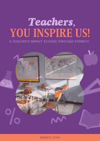 World Teacher's Day Flyer