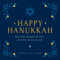 Hanukkah Festival Instagram Post