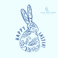 Easter Rabbit Instagram Post