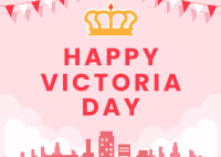 Celebrating Victoria Day Postcard