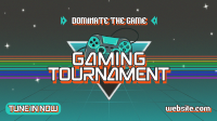 Retro Futuristic Esports Animation