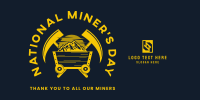 Miners Day Celebration Twitter Post