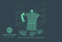 Rise and Sip Pinterest Cover Image Preview